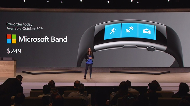 Illustration for article titled The New Microsoft Band Gets Smarter Guts and a Curved Display